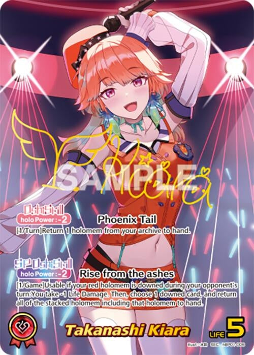 Image for Takanashi Kiara (SEC) (hBP01-006) (Blooming Radiance) - hololive OFFICIAL CARD GAME