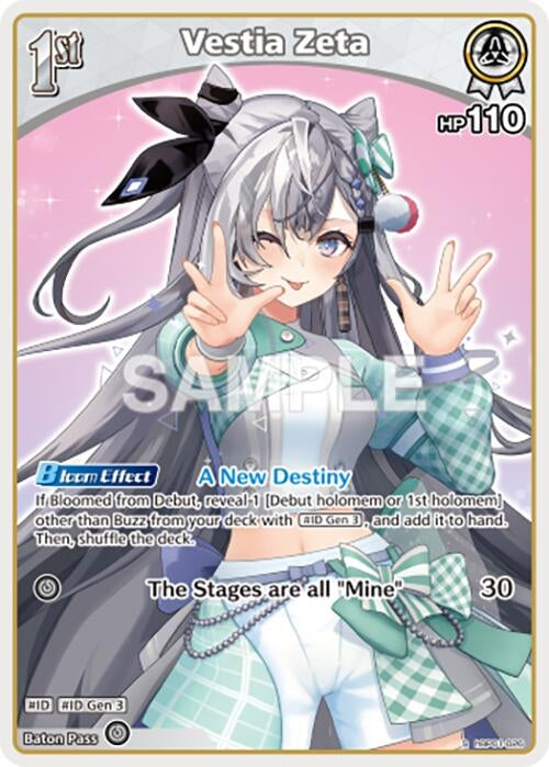 Image for Vestia Zeta (S) (hBP01-026) (hBP01-026) (Blooming Radiance) - hololive OFFICIAL CARD GAME