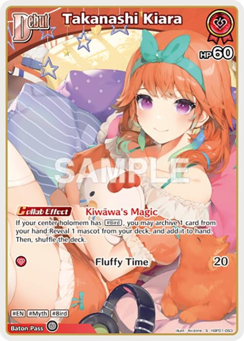 Image for Takanashi Kiara (S) (hBP01-063) (hBP01-063) (Blooming Radiance) - hololive OFFICIAL CARD GAME