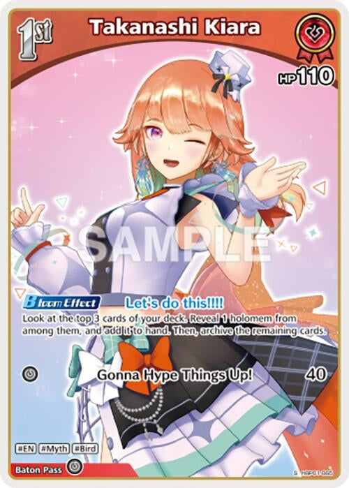 Image for Takanashi Kiara (S) (hBP01-065) (hBP01-065) (Blooming Radiance) - hololive OFFICIAL CARD GAME