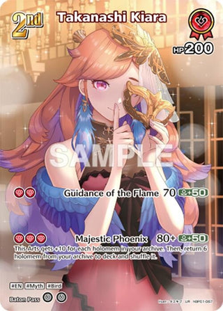 Image for Takanashi Kiara (UR) (hBP01-067) (Blooming Radiance) - hololive OFFICIAL CARD GAME