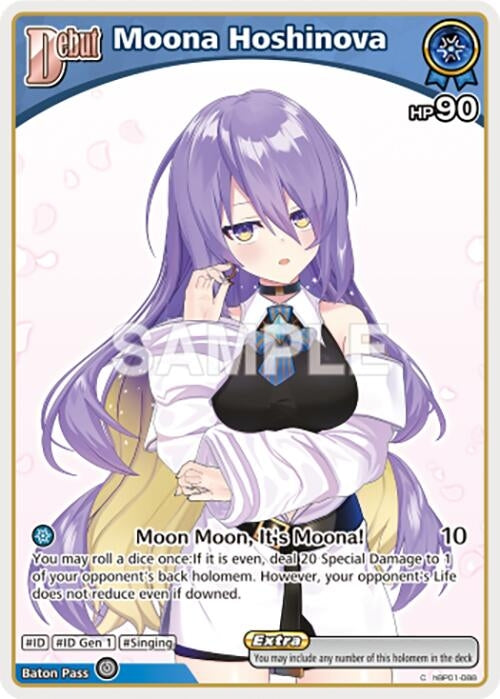Image for Moona Hoshinova (C) (hBP01-088) (hBP01-088) (Blooming Radiance) - hololive OFFICIAL CARD GAME
