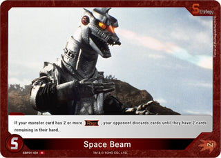Image for Space Beam  (EBP01-031) (EBP01-031) (Booster Set 1: Godzilla VS. Godzilla) - Godzilla Card Game