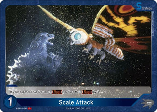 Image for Scale Attack (EBP01-061) (EBP01-061) (Booster Set 1: Godzilla VS. Godzilla) - Godzilla Card Game