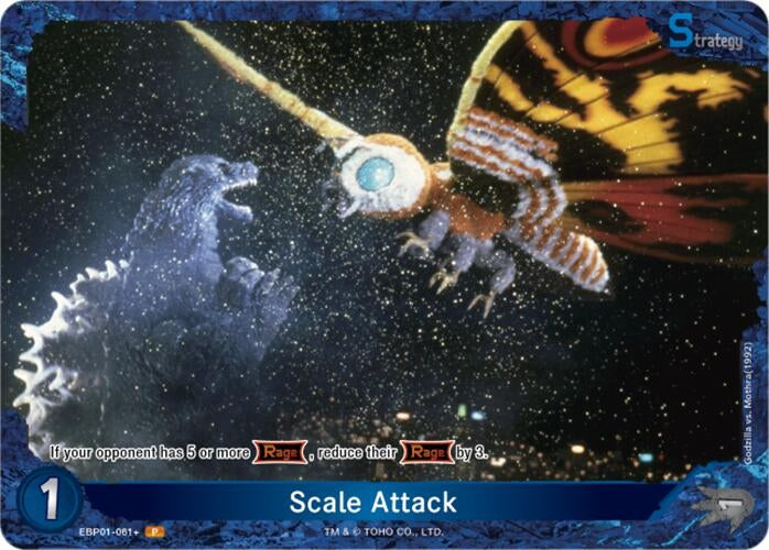 Image for Scale Attack (EBP01-061+) (EBP01-061+) (Booster Set 1: Godzilla VS. Godzilla) - Godzilla Card Game