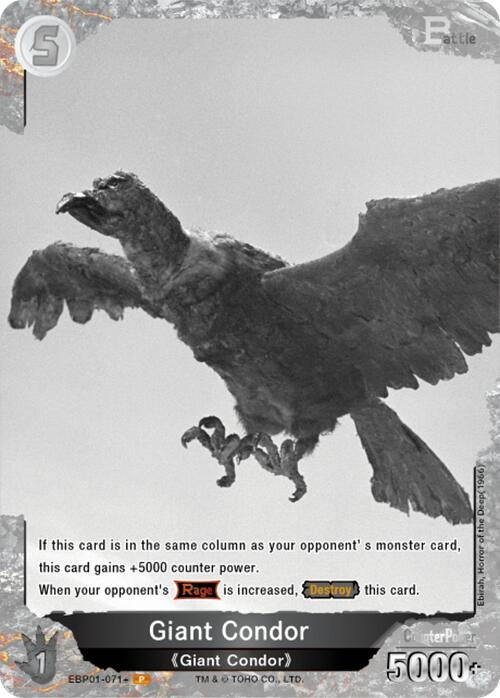 Image for Giant Condor (EBP01-071+) (EBP01-071+) (Booster Set 1: Godzilla VS. Godzilla) - Godzilla Card Game