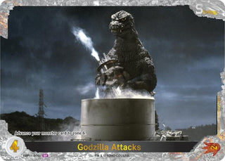 Image for Godzilla Attacks (EBP01-078+) (EBP01-078+) (Booster Set 1: Godzilla VS. Godzilla) - Godzilla Card Game