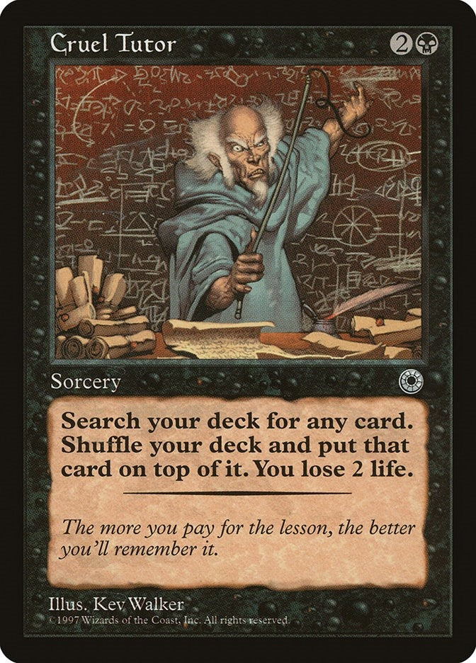 Cruel Tutor [POR] - MTG Single