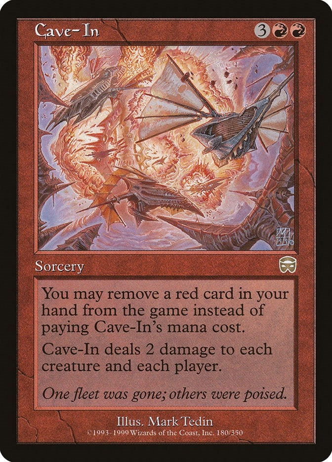 Cave-In (180) [MMQ] - MTG Single