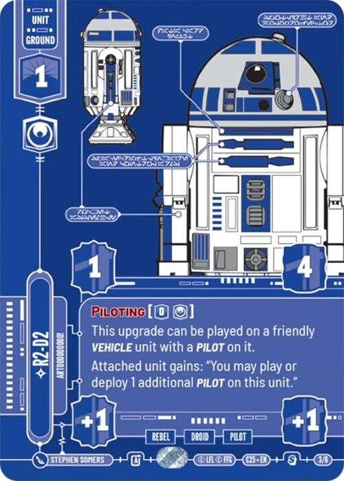 Image for R2-D2 - Artooooooooo! (3/6) (2025 Convention Exclusive) - Star Wars: Unlimited