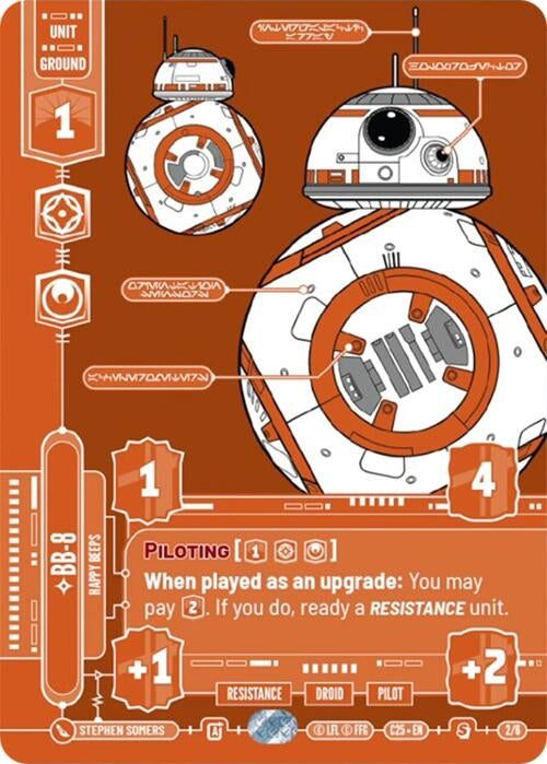 Image for BB-8 - Happy Beeps (2/6) (2025 Convention Exclusive) - Star Wars: Unlimited