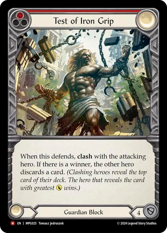 Test of Iron Grip (MPG025) (Mastery Pack Guardian)