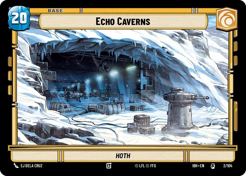 Image for Echo Caverns (2/104) (Intro Battle: Hoth) - Star Wars: Unlimited