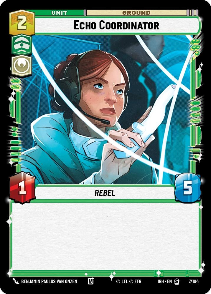 Image for Echo Coordinator (7/104) (Intro Battle: Hoth) - Star Wars: Unlimited