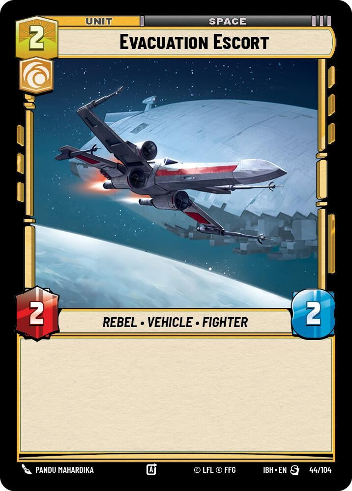 Image for Evacuation Escort (44/104) (44/104) (Intro Battle: Hoth) - Star Wars: Unlimited