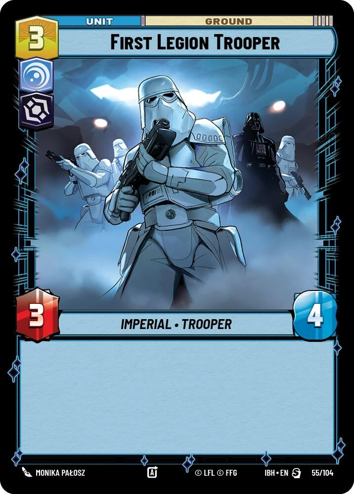 Image for First Legion Trooper (55/104) (Intro Battle: Hoth) - Star Wars: Unlimited
