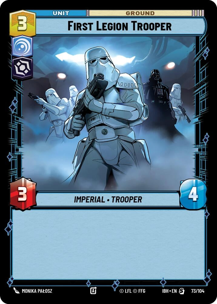 Image for First Legion Trooper (73/104) (73/104) (Intro Battle: Hoth) - Star Wars: Unlimited