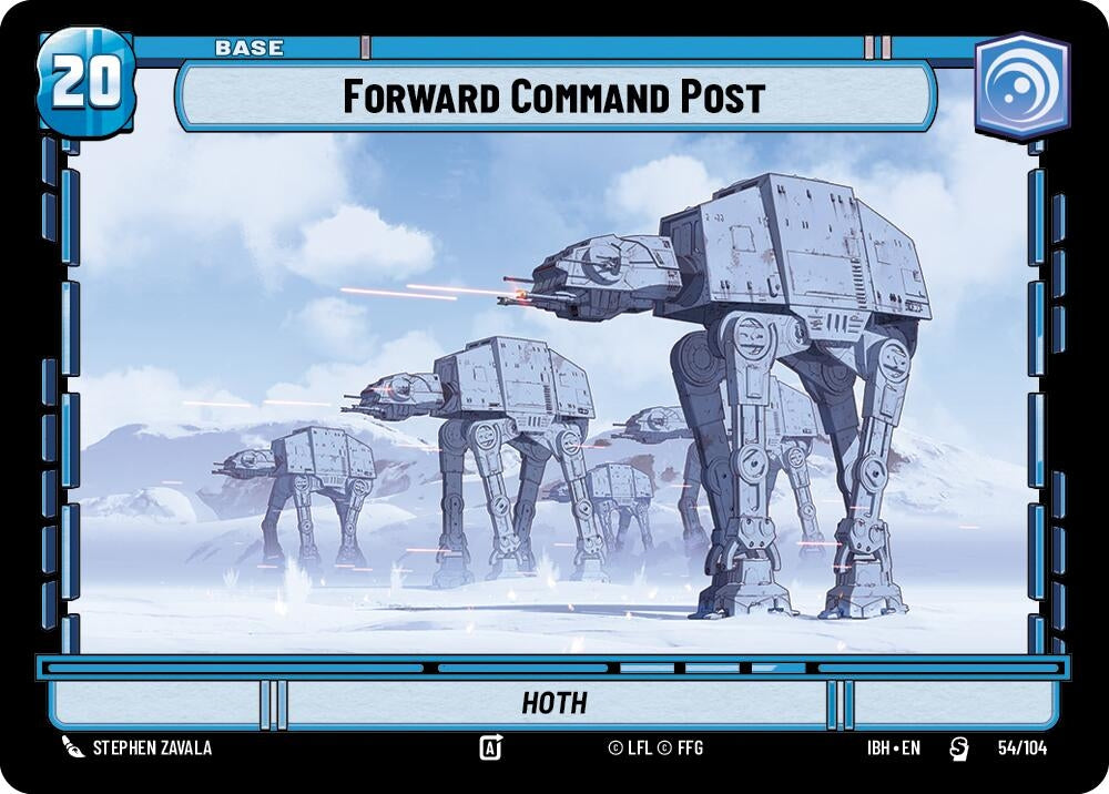 Image for Forward Command Post (54/104) (Intro Battle: Hoth) - Star Wars: Unlimited