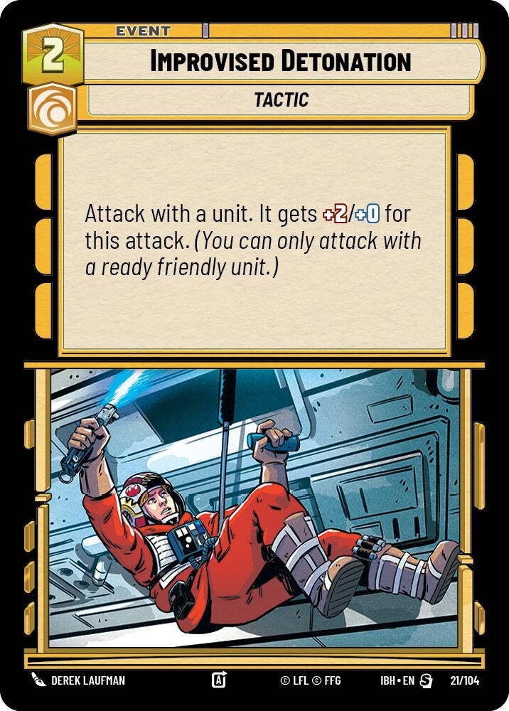 Image for Improvised Detonation (21/104) (Intro Battle: Hoth) - Star Wars: Unlimited