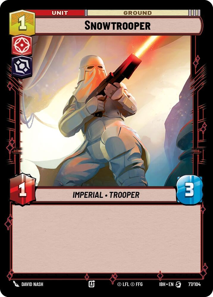 Image for Snowtrooper (77/104) (77/104) (Intro Battle: Hoth) - Star Wars: Unlimited