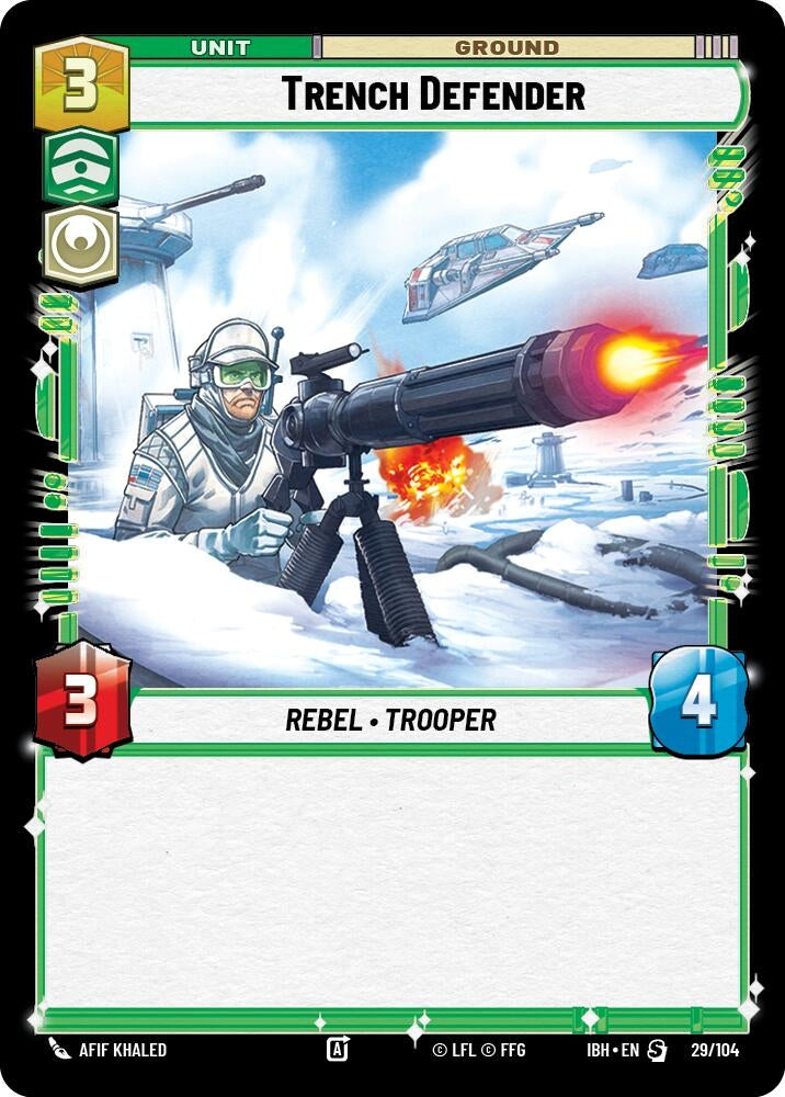 Image for Trench Defender (29/104) (29/104) (Intro Battle: Hoth) - Star Wars: Unlimited