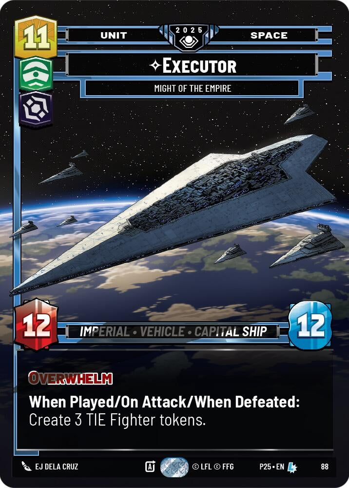 Image for Executor - Might of the Empire (88) (Organized Play Promos) - Star Wars: Unlimited