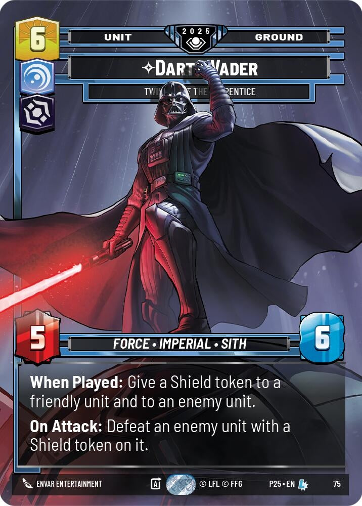 Image for Darth Vader - Twilight of the Apprentice (75) (Organized Play Promos) - Star Wars: Unlimited