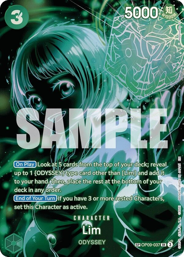 Image for Lim (SP) (OP09-037) (Legacy of the Master) - One Piece Card Game