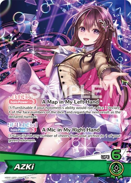 Image for AZKi (OSR) (hSD01-002) (Start Deck: Tokino Sora and Azki) - hololive OFFICIAL CARD GAME