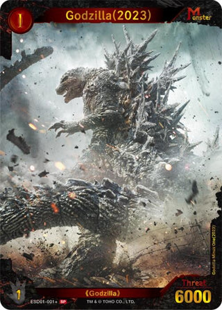 Image for Godzilla(2023)(ESD01-001+) (ESD01-001+) (Starter Deck: Godzilla Minus One) - Godzilla Card Game