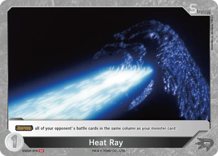 Image for Heat Ray (ESD01-016) (ESD01-016) (Starter Deck: Heisei Series) - Godzilla Card Game
