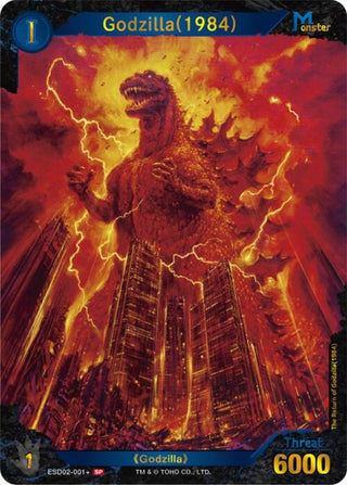 Image for Godzilla (1984)(ESD02-001+) (ESD02-001+) (Starter Deck: Heisei Series) - Godzilla Card Game
