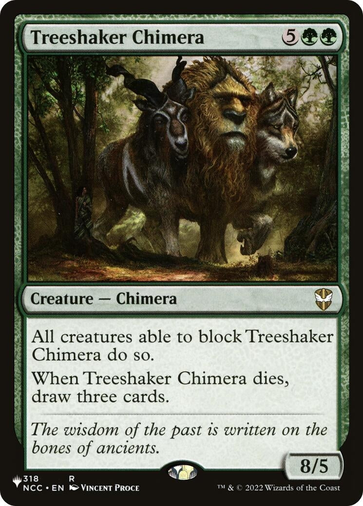 Image for Treeshaker Chimera (318) (The List Reprints) - Magic: The Gathering