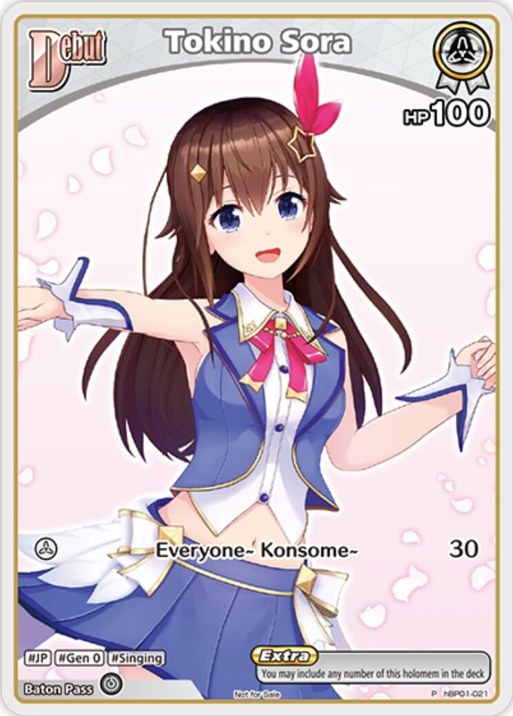 Image for Tokino Sora (P) (hBP01-021) (hBP01-021) (hololive OFFICIAL CARD GAME Promos) - hololive OFFICIAL CARD GAME