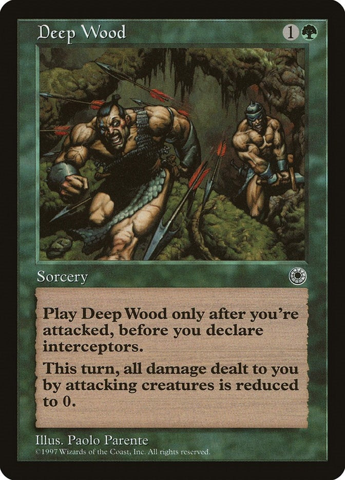 Deep Wood [POR] - MTG Single
