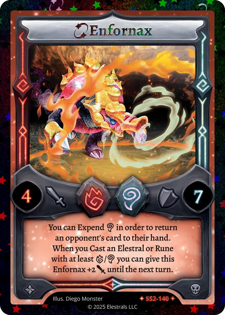 Image for Enfornax (Stellar) (SS2-140) (Shattered Stars Chapter 2 [SS2]) - Elestrals