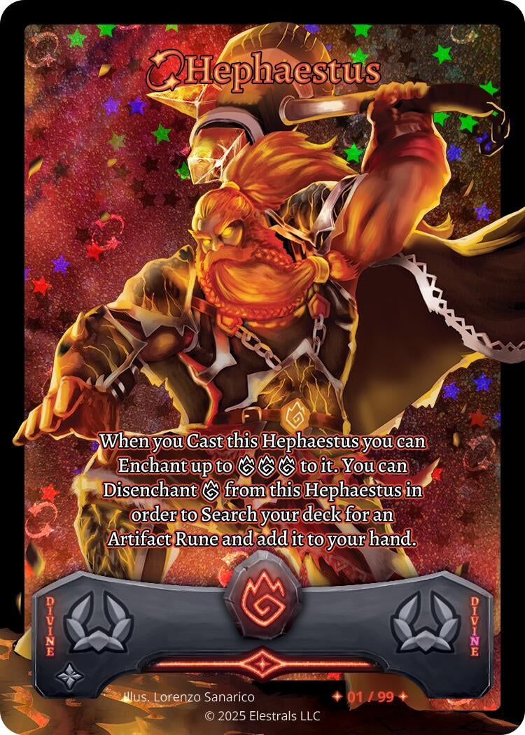 Image for Hephaestus (Serialized) (/99) (Shattered Stars Chapter 2 [SS2]) - Elestrals