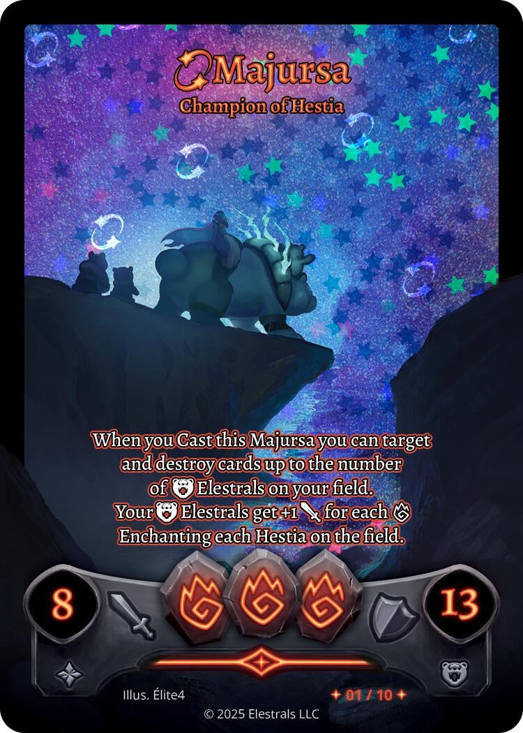 Image for Majursa - Champion of Hestia (Serialized) (/10) (Shattered Stars Chapter 2 [SS2]) - Elestrals