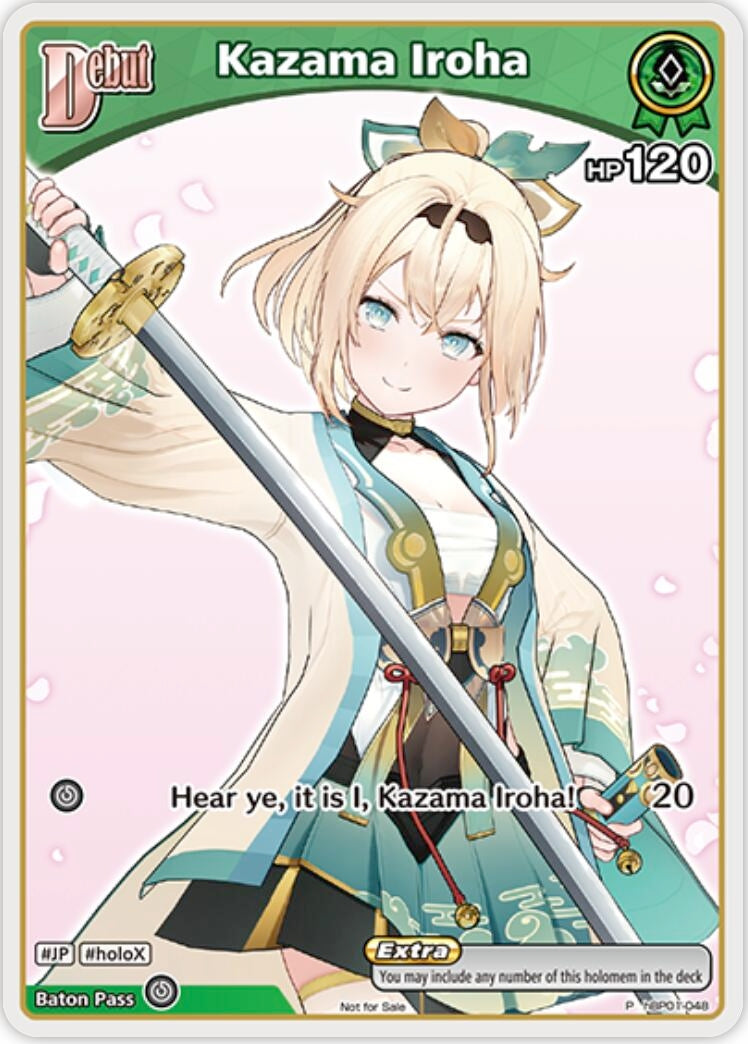 Image for Kazama Iroha (P) (hBP01-048) (hBP01-048) (hololive OFFICIAL CARD GAME Promos) - hololive OFFICIAL CARD GAME