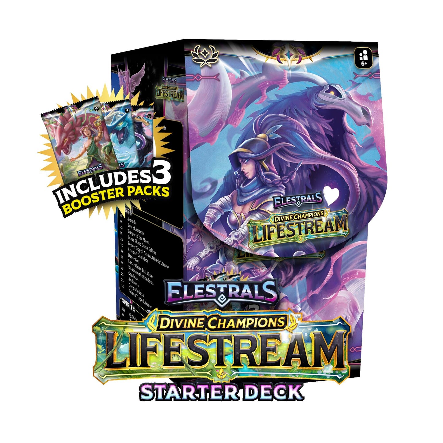 Image for Lifestream Artemis Starter Deck with 3 Booster Packs - Elestrals