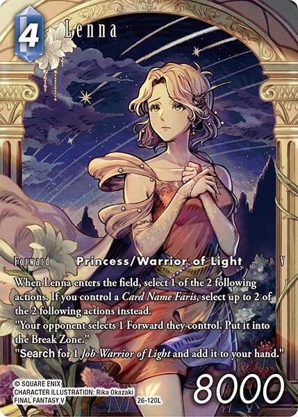 Image for Lenna (Full Art) (26-120L) (Gunslinger in the Abyss) - Final Fantasy TCG