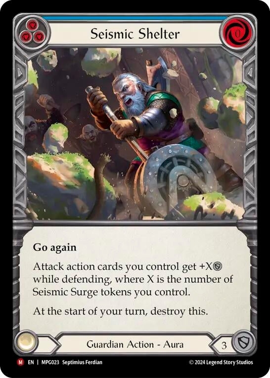 Seismic Shelter (MPG023) (Mastery Pack Guardian)