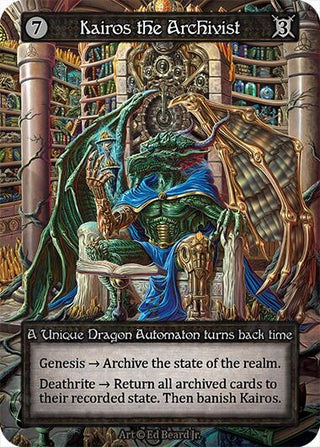 Image for Kairos the Archivist (Dragonlord) - Sorcery: Contested Realm