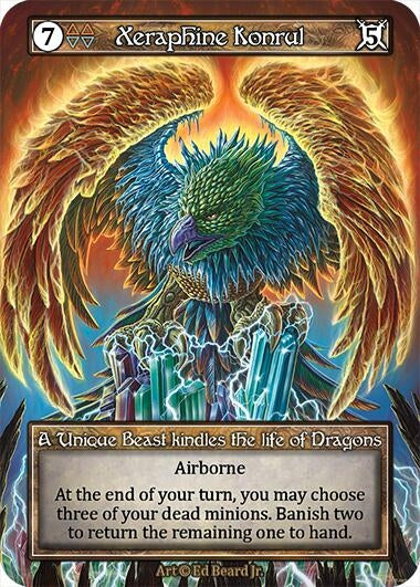 Image for Xeraphine Konrul (Foil) (Dragonlord) - Sorcery: Contested Realm