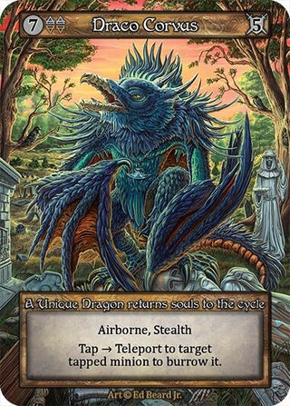 Image for Draco Corvus (Dragonlord) - Sorcery: Contested Realm