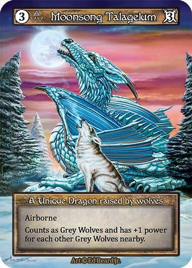 Image for Moonsong Talagelum (Foil) (Dragonlord) - Sorcery: Contested Realm
