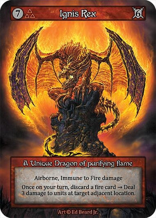 Image for Ignis Rex (Dragonlord) - Sorcery: Contested Realm