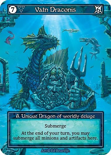 Image for Vatn Draconis (Foil) (Dragonlord) - Sorcery: Contested Realm