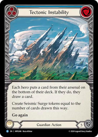 Tectonic Instability (MPG046) (Mastery Pack Guardian)