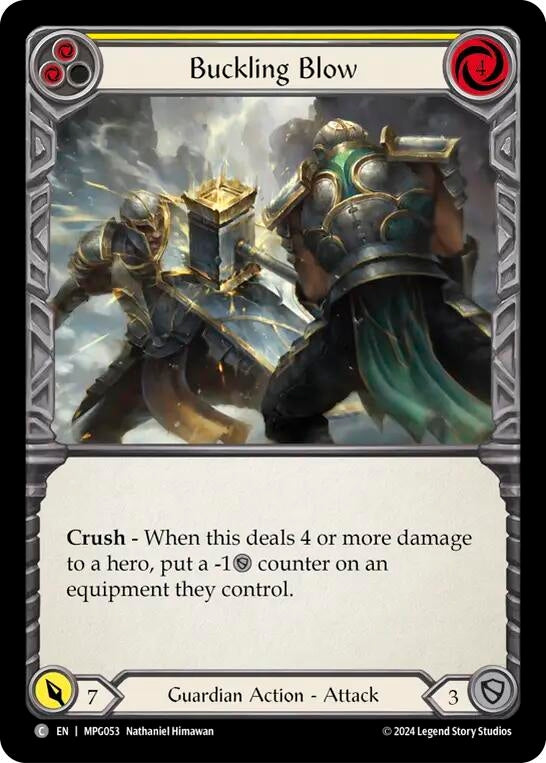 Buckling Blow (Yellow) (MPG053) (Mastery Pack Guardian)